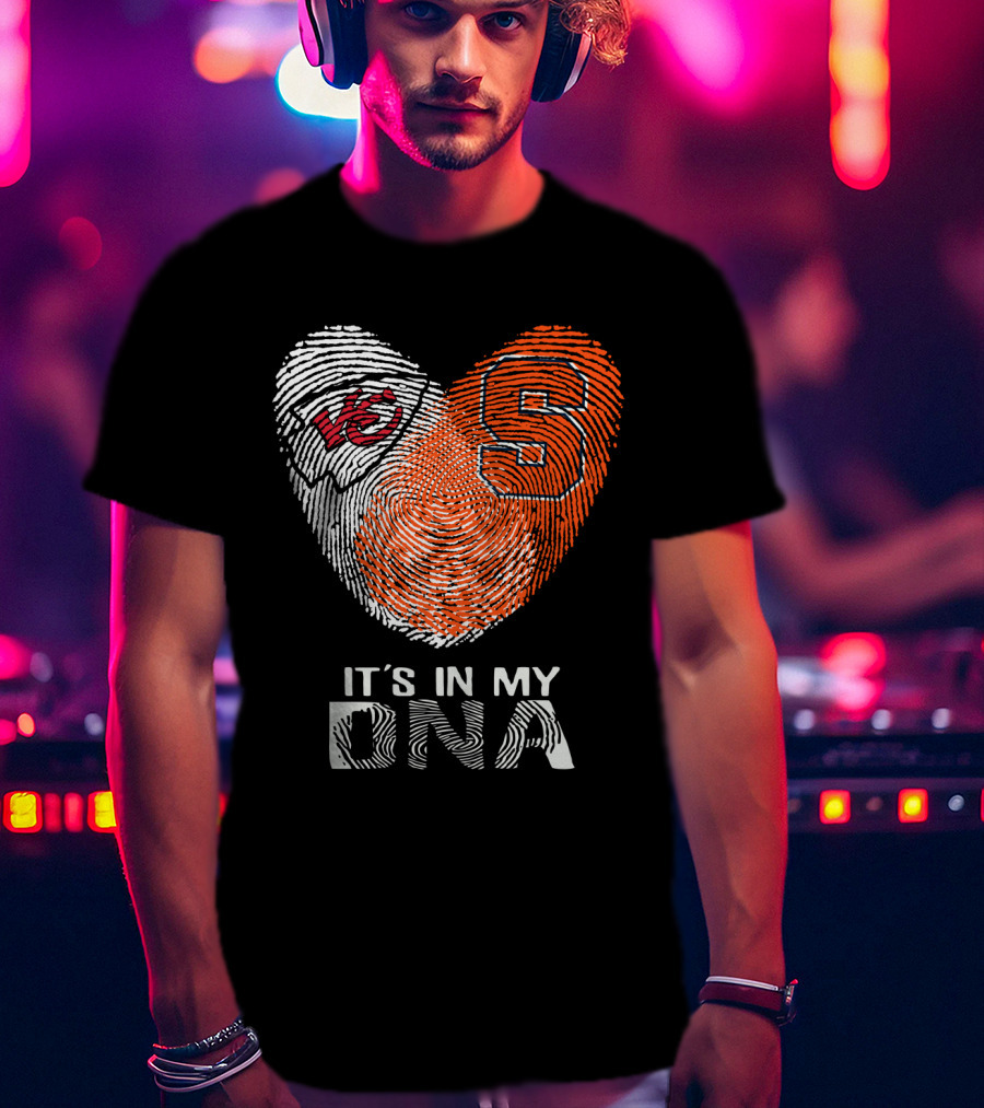 Chiefs Syracuse Heart It's In My DNA T-Shirt