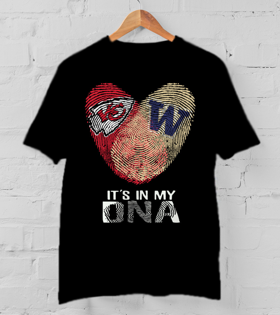 Chiefs W Huskies It's In My DNA T-Shirt