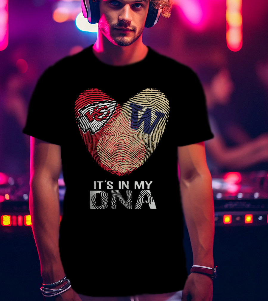 Chiefs W Huskies It's In My DNA T-Shirt