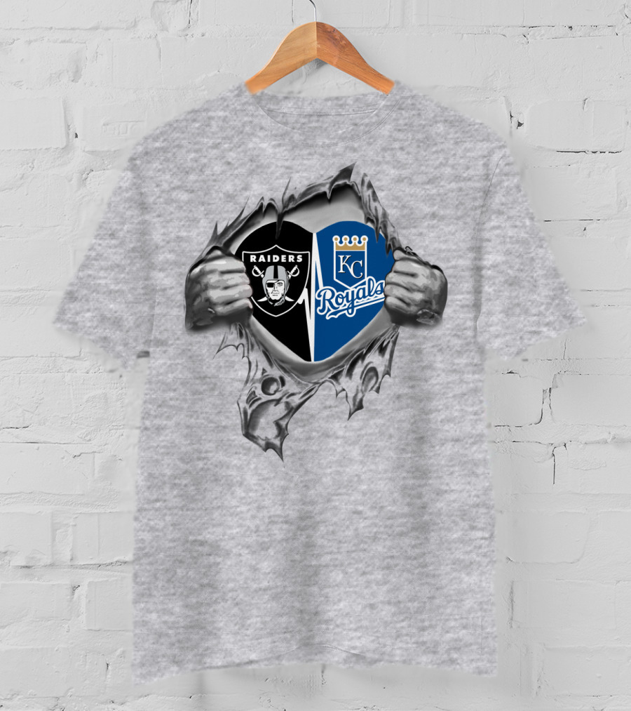 Raiders Royals Loyalty Heart T-Shirt