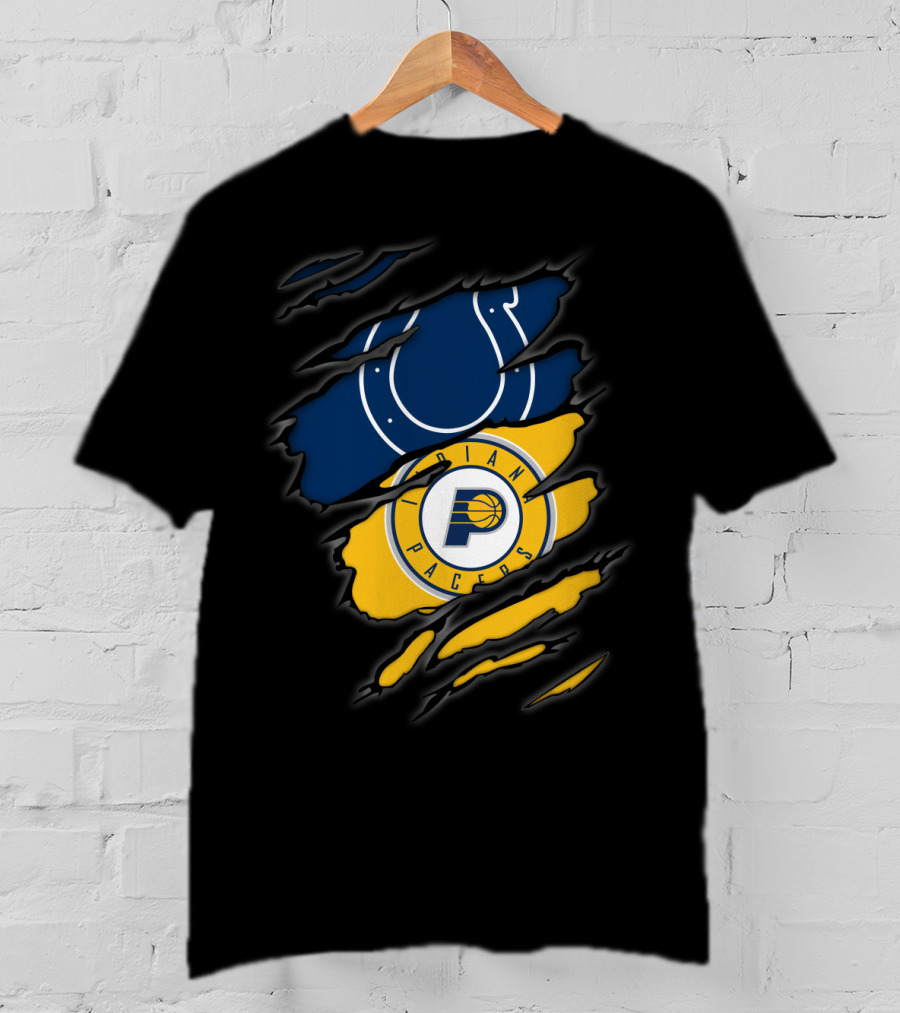 Indianapolis Colts Indiana Pacers Rip T-Shirt