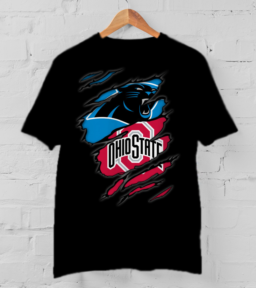 Panthers Ohio State Buckeye Fan Crossover T-Shirt