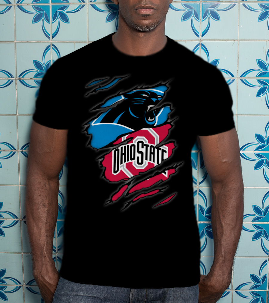 Panthers Ohio State Buckeye Fan Crossover T-Shirt