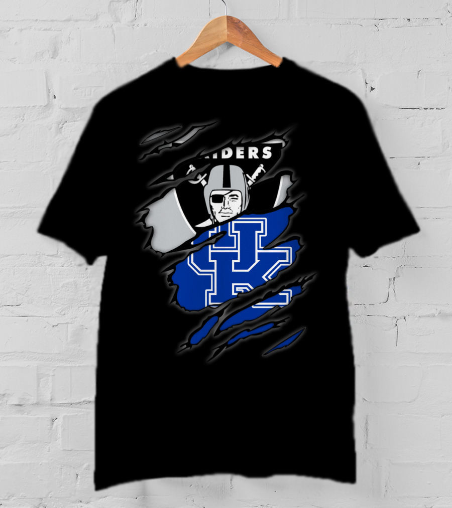 Raiders Kentucky Wildcats Fusion T-Shirt