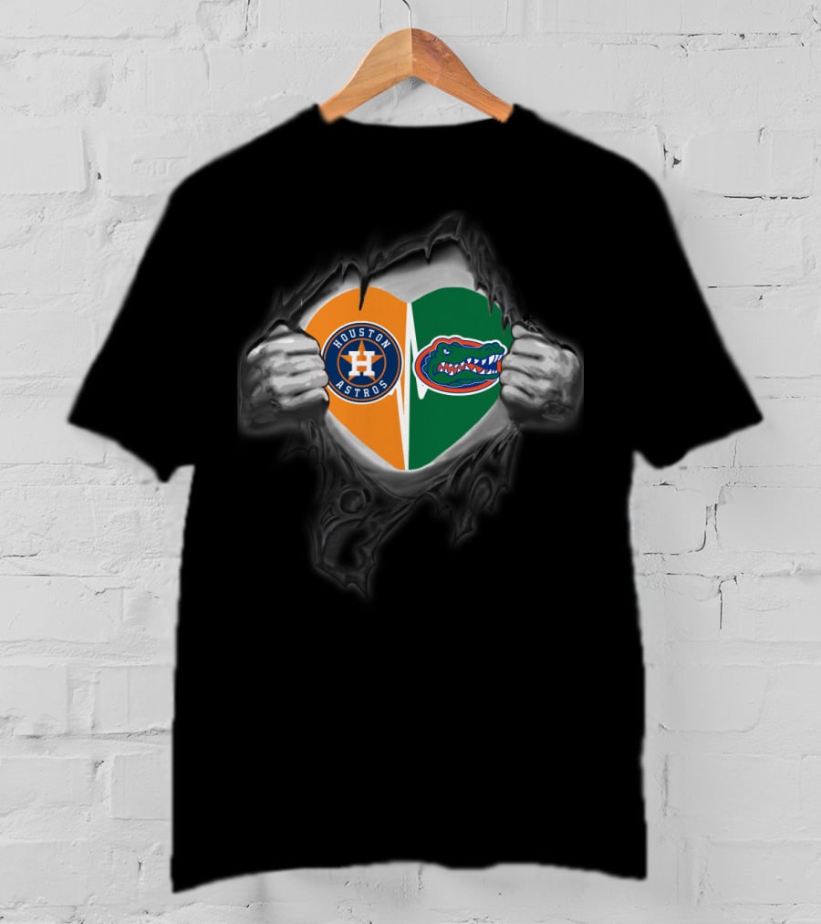 Houston Astros Florida Gators Heartbreak T-Shirt