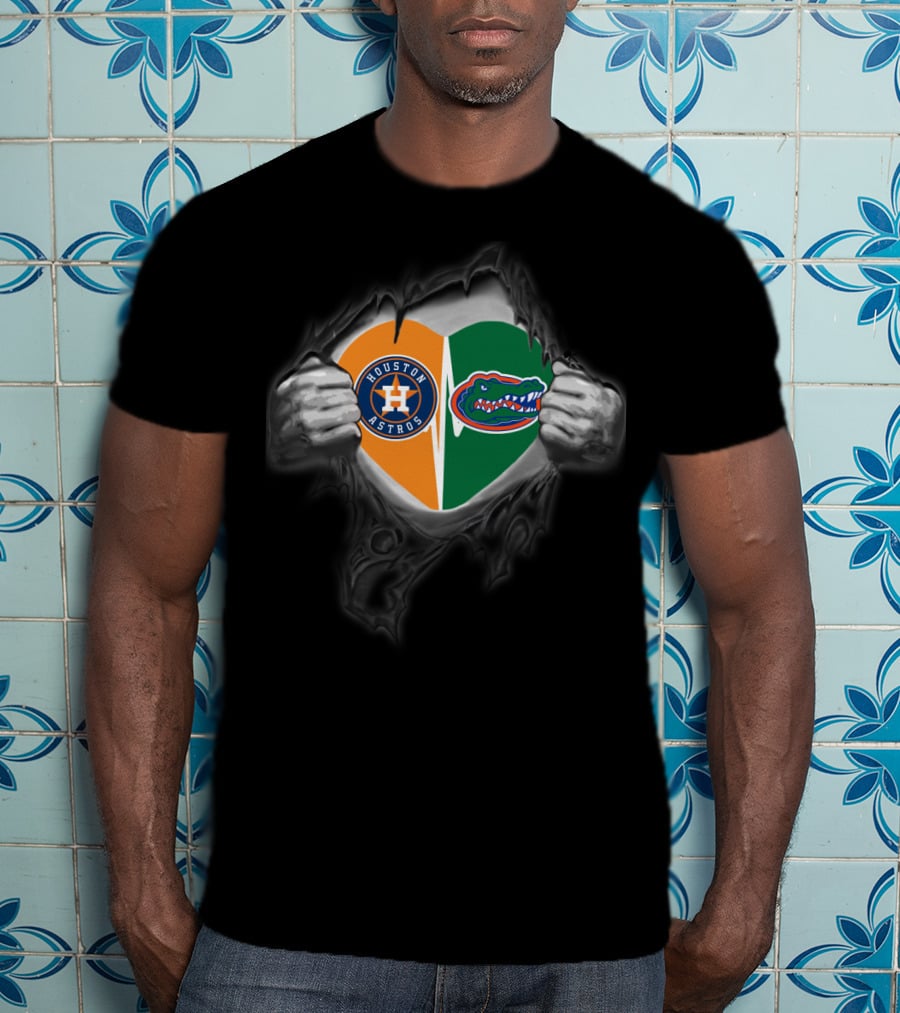 Houston Astros Florida Gators Heartbreak T-Shirt
