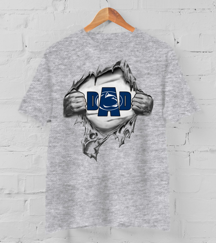 Penn State Dad Logo With Lion T-Shirt