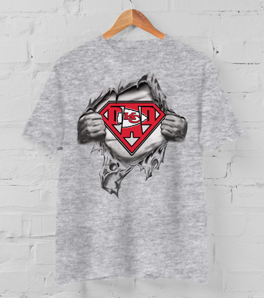 Superhero Kansas City Chiefs T-Shirt