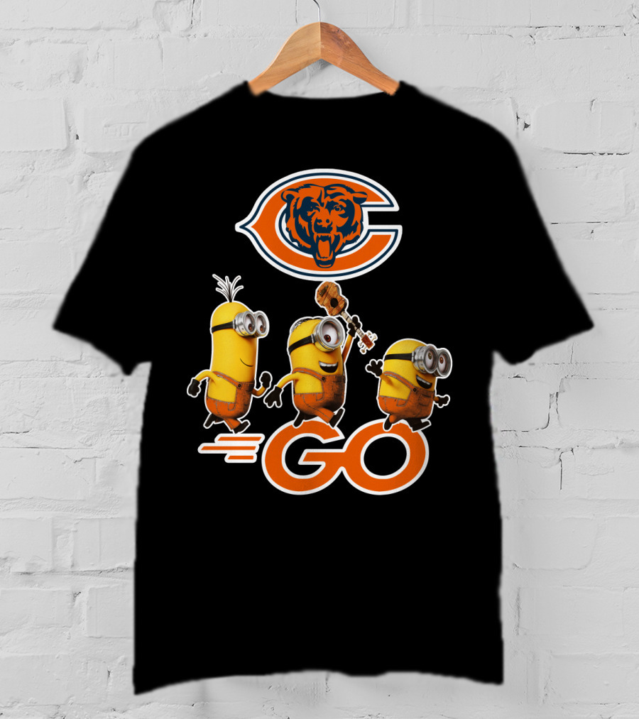 Chicago Bears Minions Go T-Shirt