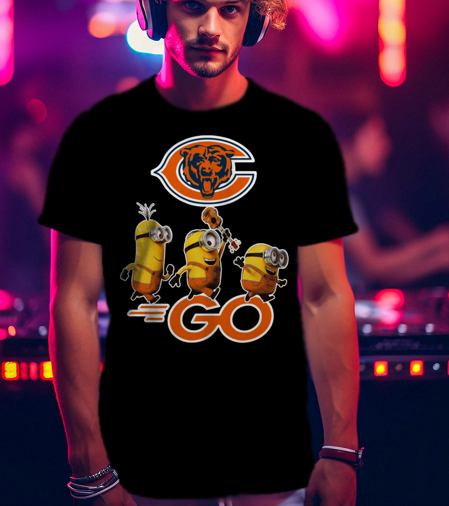 Chicago Bears Minions Go T-Shirt