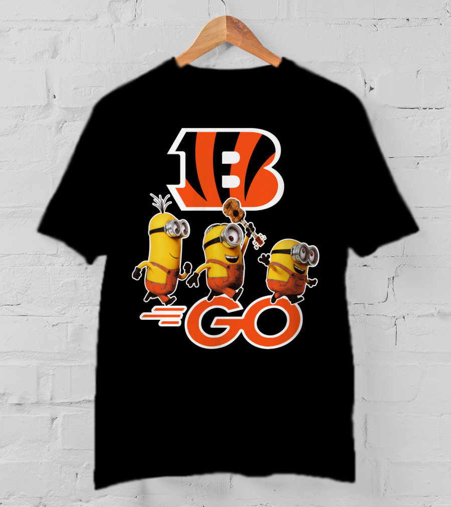 Bengals Minions Go T-Shirt
