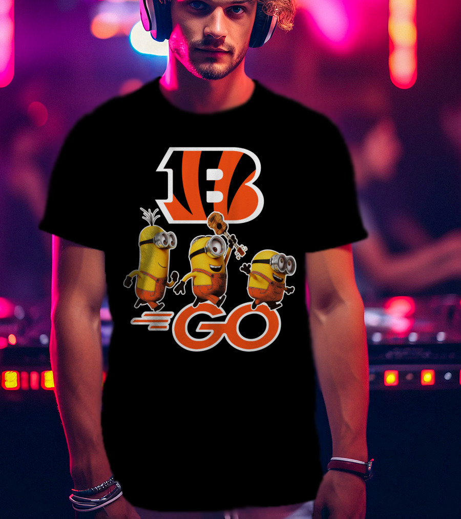 Bengals Minions Go T-Shirt
