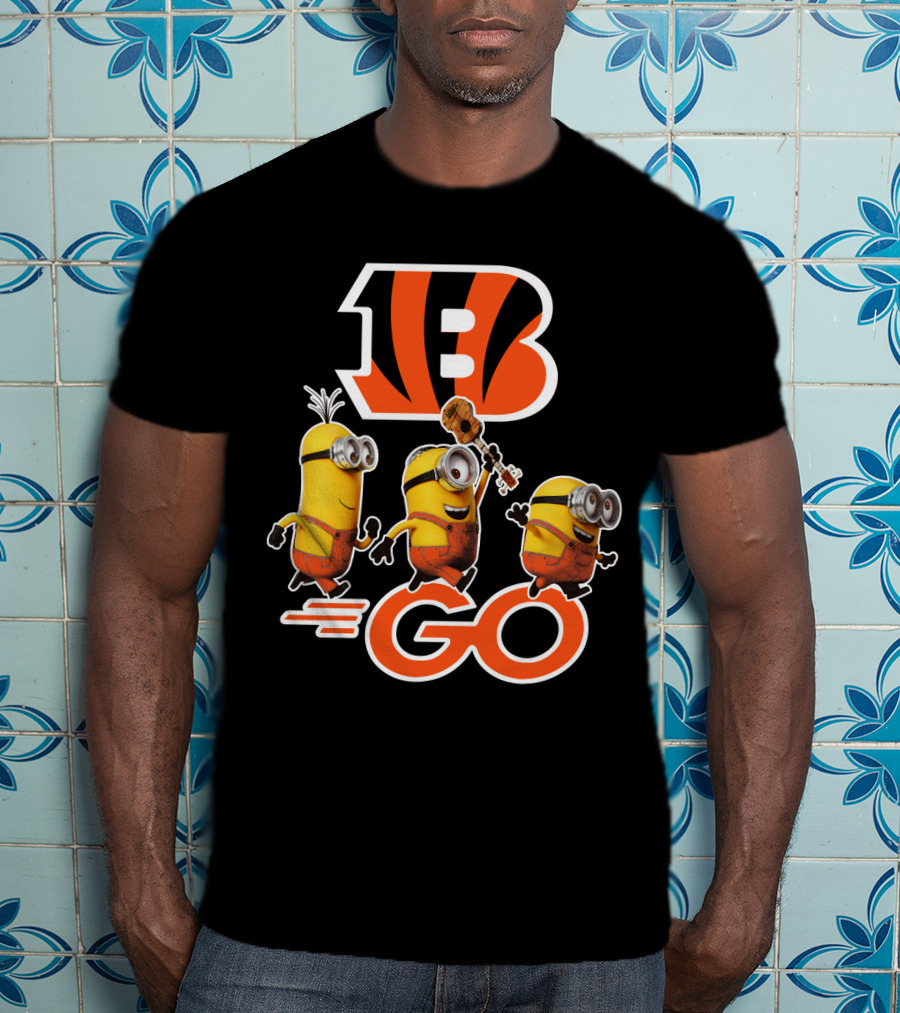 Bengals Minions Go T-Shirt