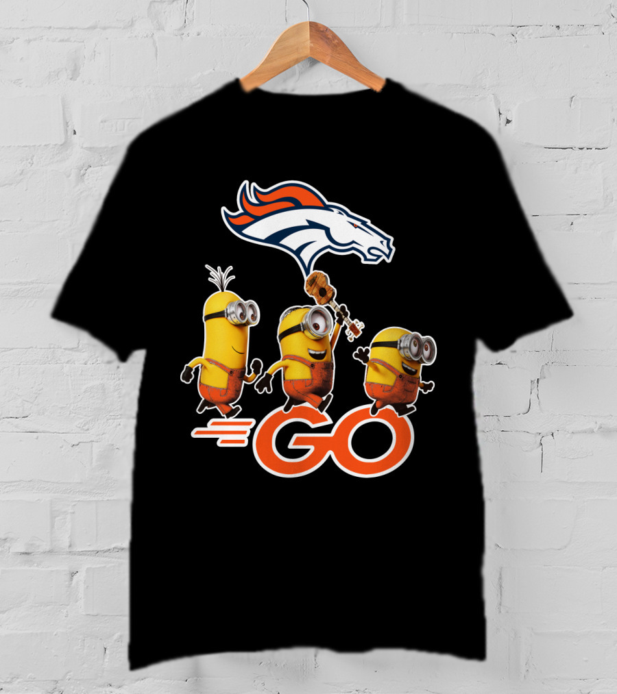 Broncos Minions Go T-Shirt
