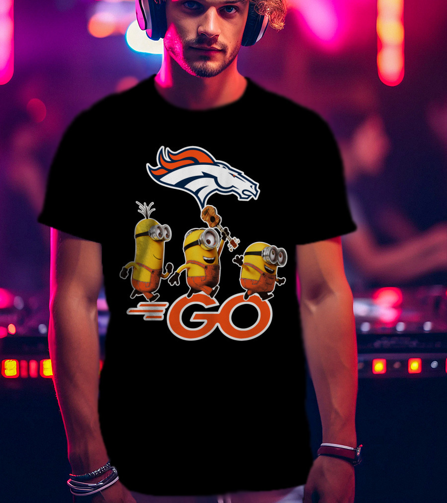 Broncos Minions Go T-Shirt