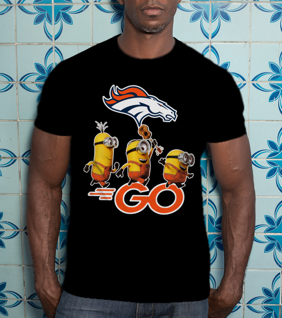 Broncos Minions Go T-Shirt