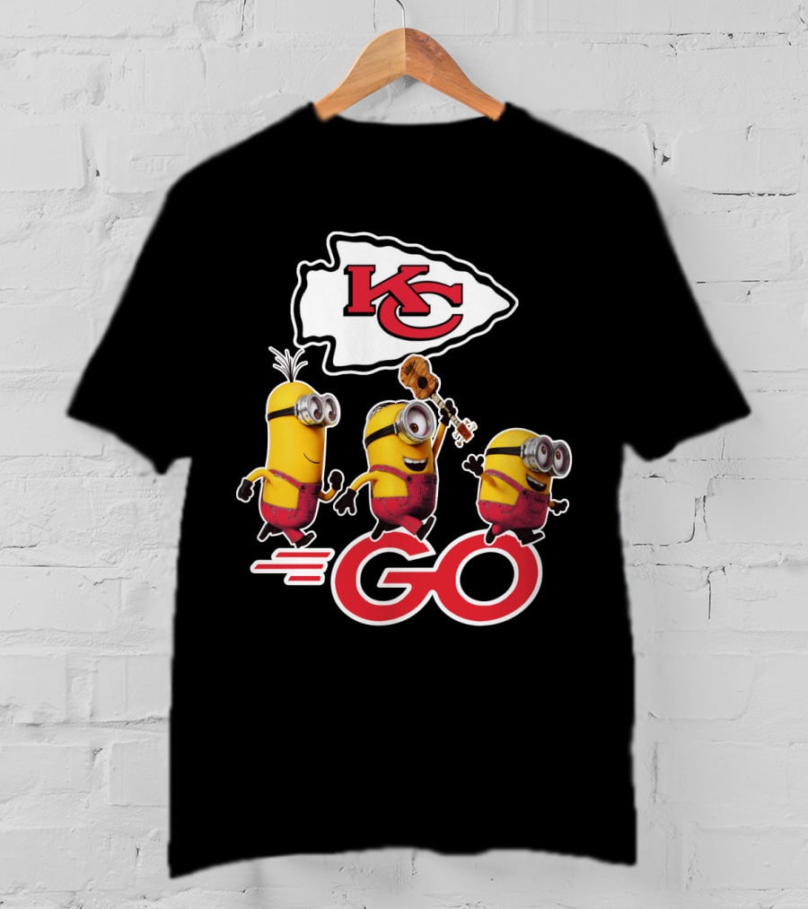 Kansas City Chiefs Minions Go T-Shirt