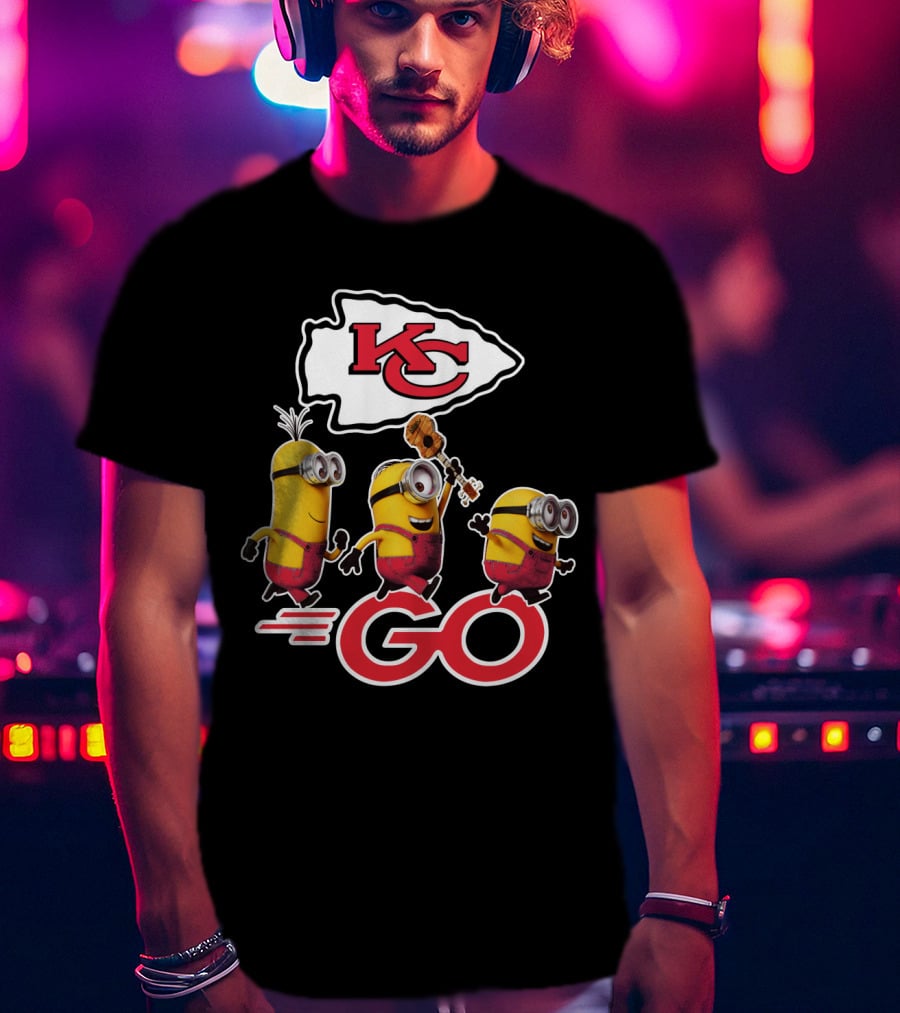 Kansas City Chiefs Minions Go T-Shirt