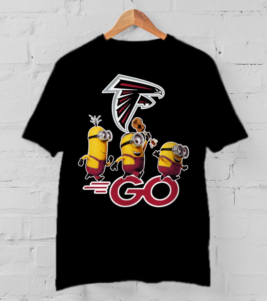 Falcons Logo Minions Go T-Shirt
