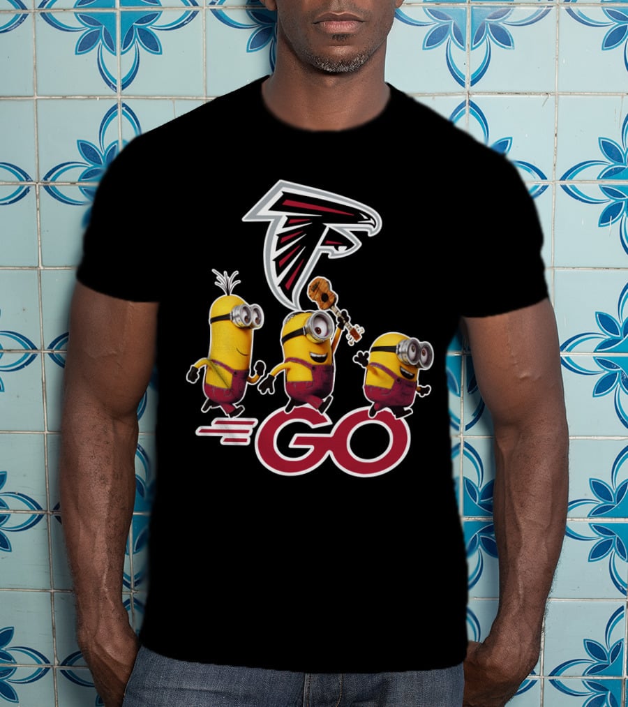 Falcons Logo Minions Go T-Shirt