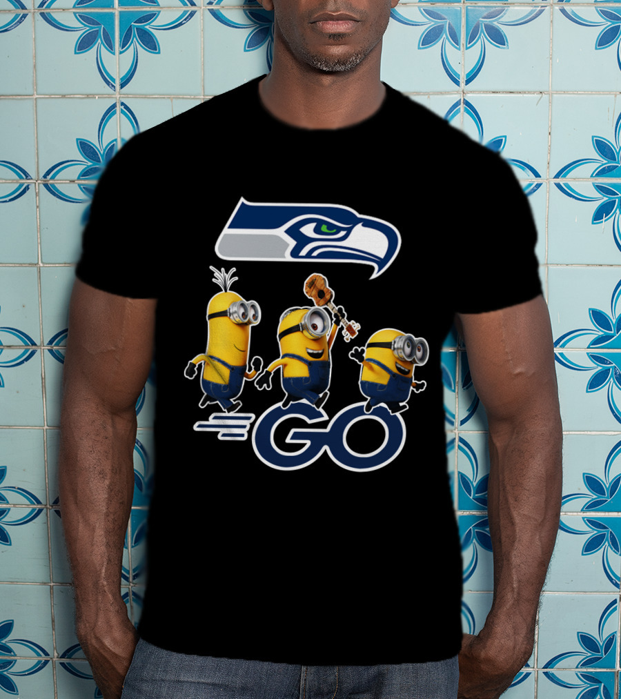 Seahawks Go Minions Bash T-Shirt