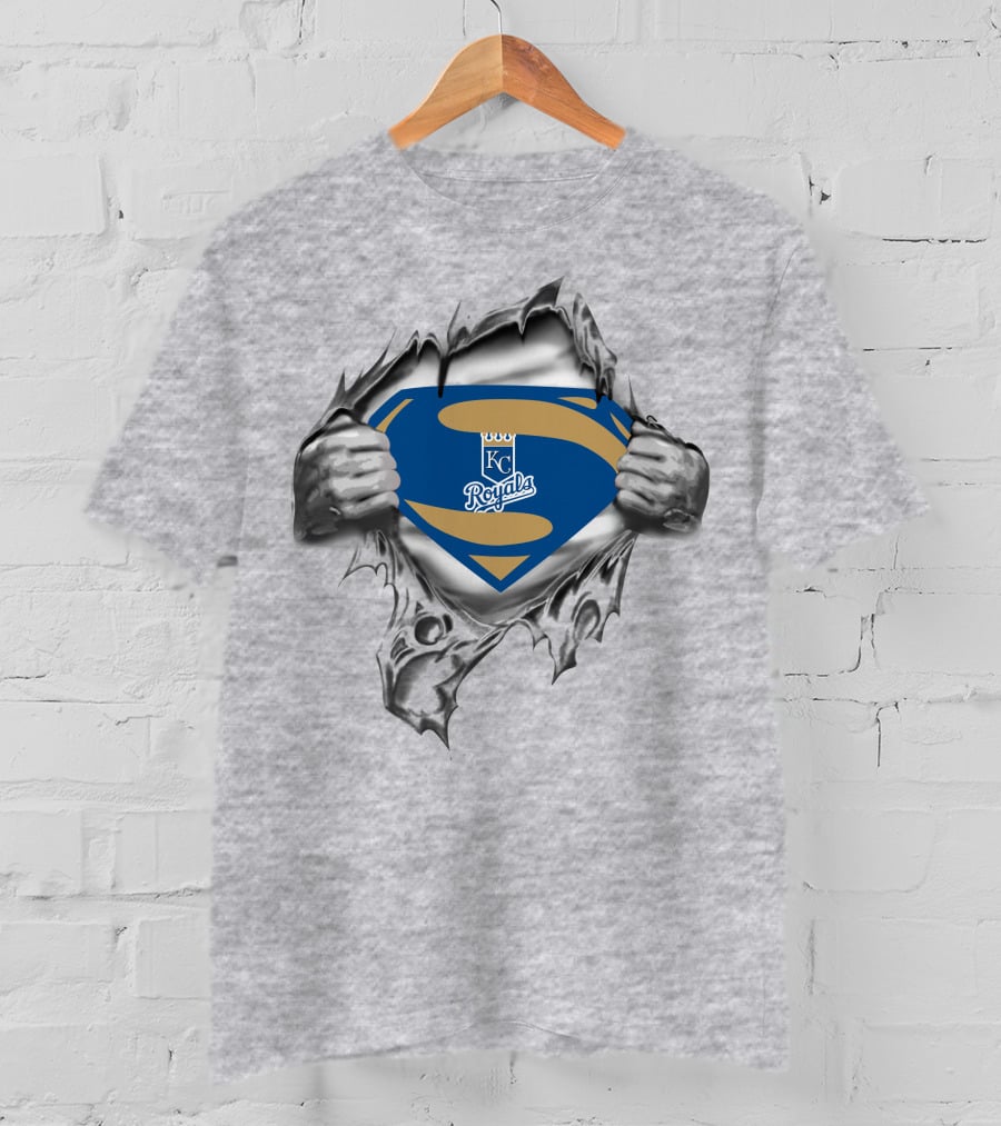 Kansas City Royals Kc Superman T-Shirt