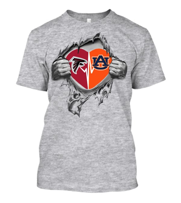 Atlanta Falcons Auburn Its In My Heart T-Shirt
