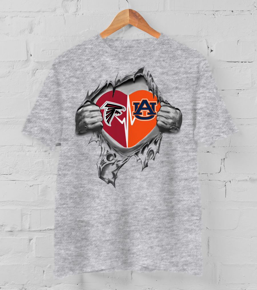 Atlanta Falcons Auburn Its In My Heart T-Shirt