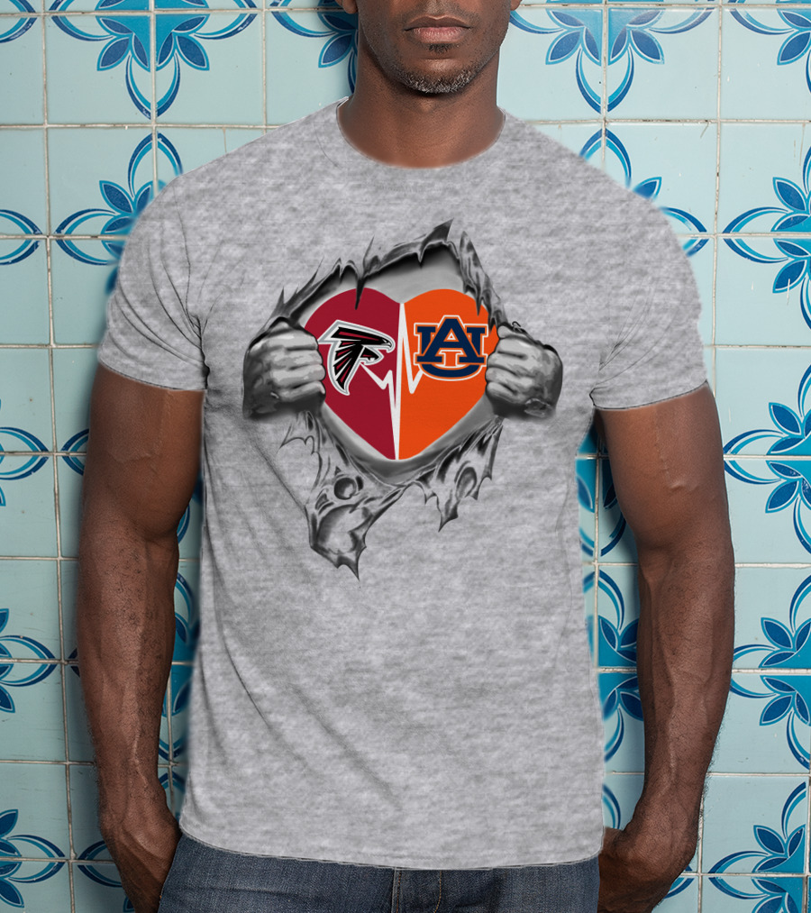 Atlanta Falcons Auburn Its In My Heart T-Shirt
