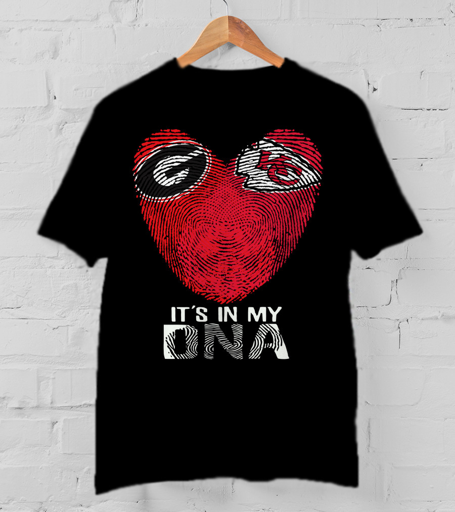 Georgia Bulldogs Chiefs It's In My DNA T-Shirt