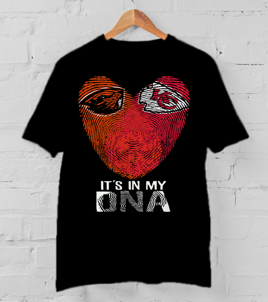 Oregon State Beavers And Kansas City Chiefs It's In My DNA T-Shirt