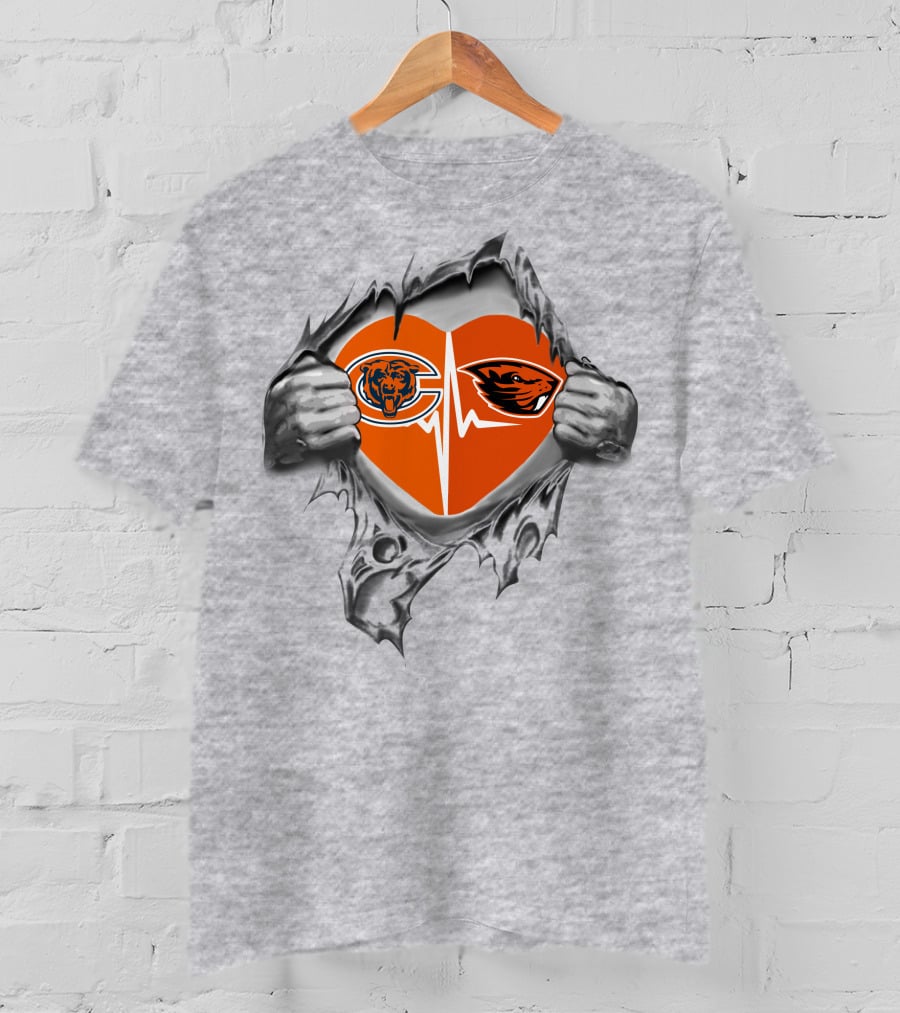 Bears Beavers Heartbeat Inside Me T-Shirt