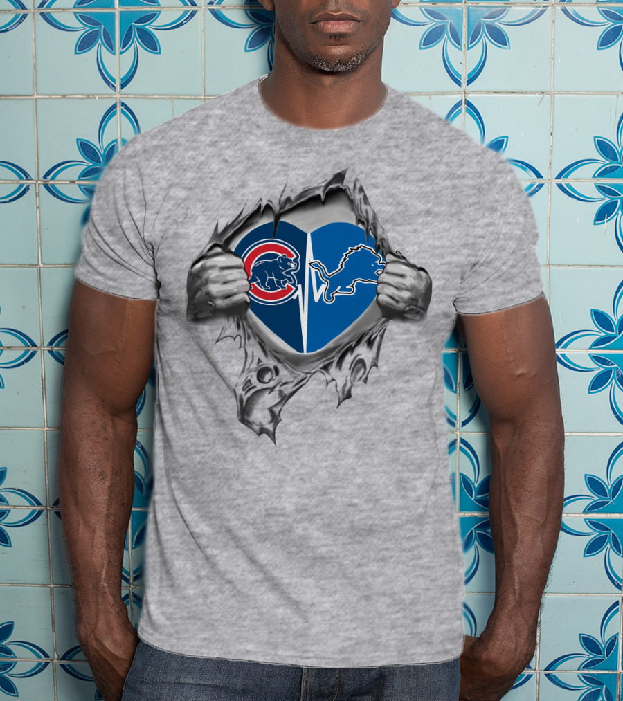 Cubs And Lions Heart T-Shirt