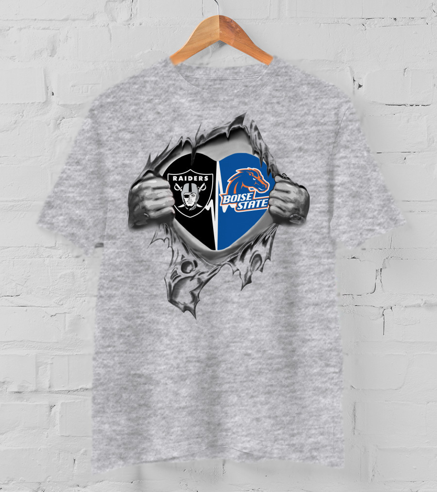 Raiders Boise State United In My Heart T-Shirt