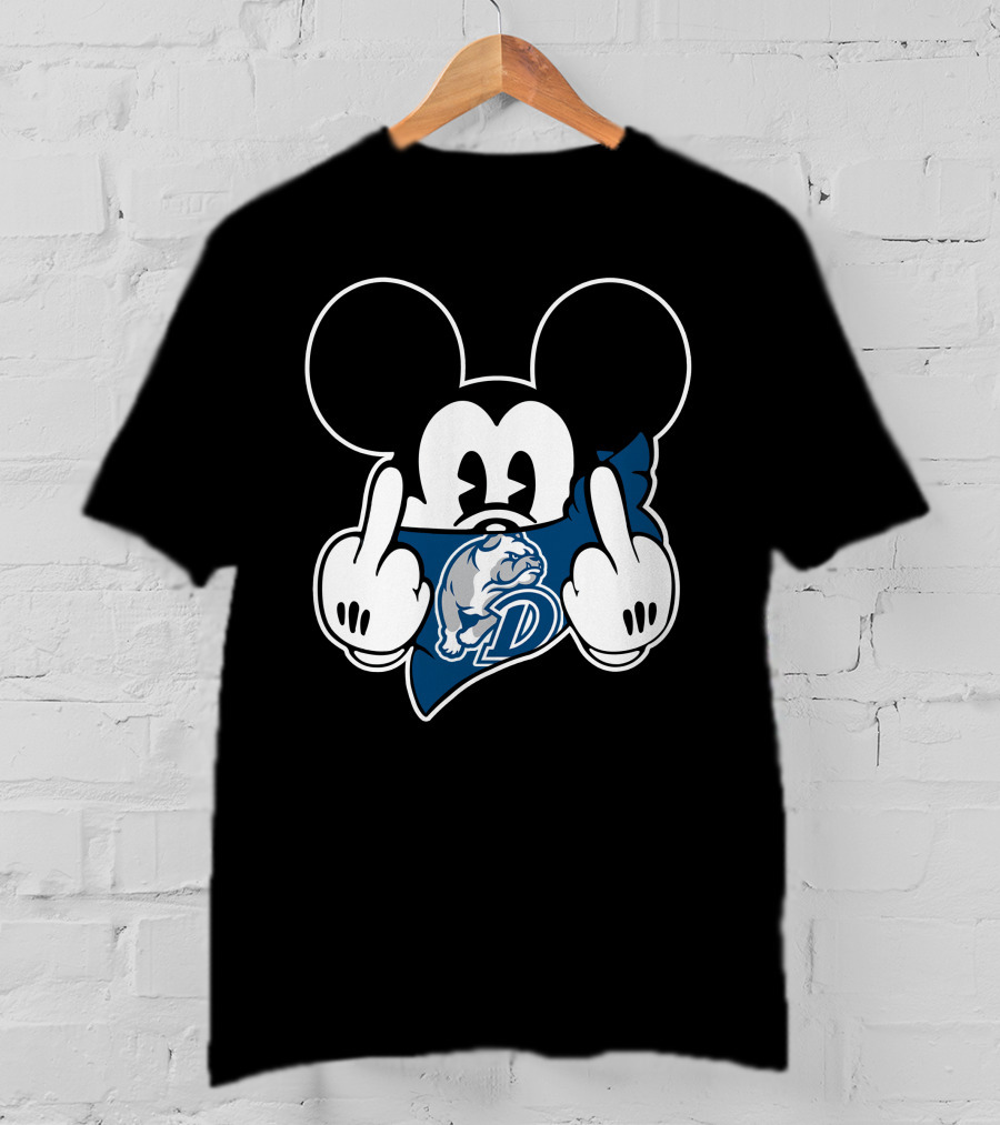 Drake Bulldogs Mickey Mouse Sports Spirit T-Shirt