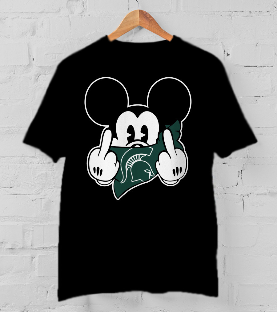 Mickey Mouse Michigan State Spartans T-Shirt