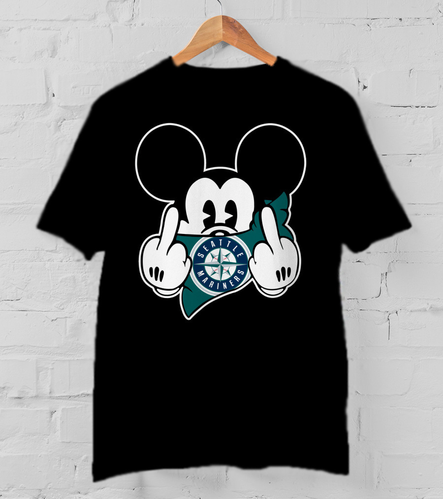 Seattle Mariners Mickey Gesture T-Shirt