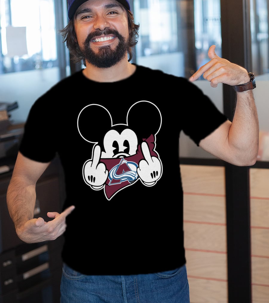 Mickey Mouse Avalanche Colorado Gesture T-Shirt