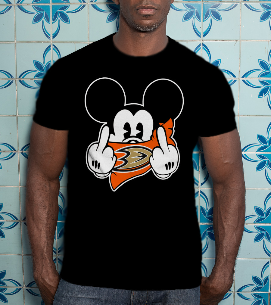Anaheim Ducks Mickey Mouse Fusion T-Shirt