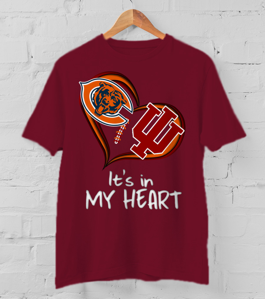 Bears Hoosiers It's In My Heart T-Shirt