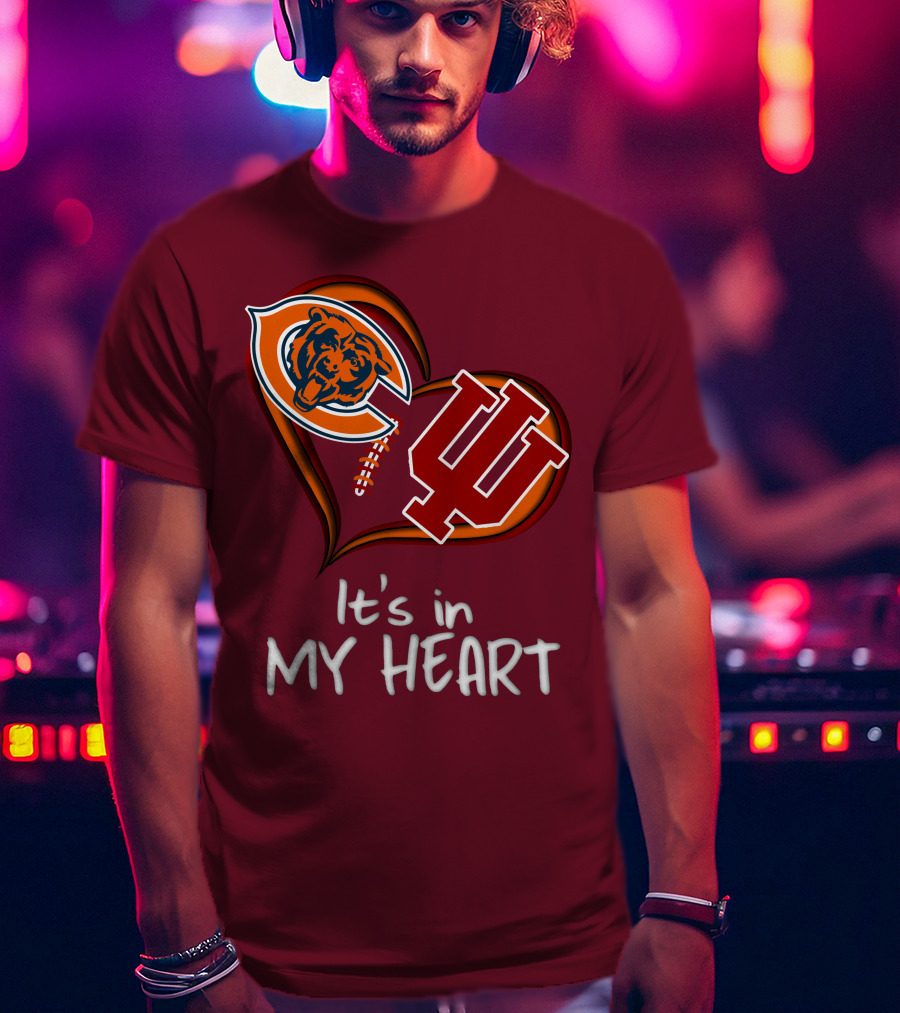Bears Hoosiers It's In My Heart T-Shirt