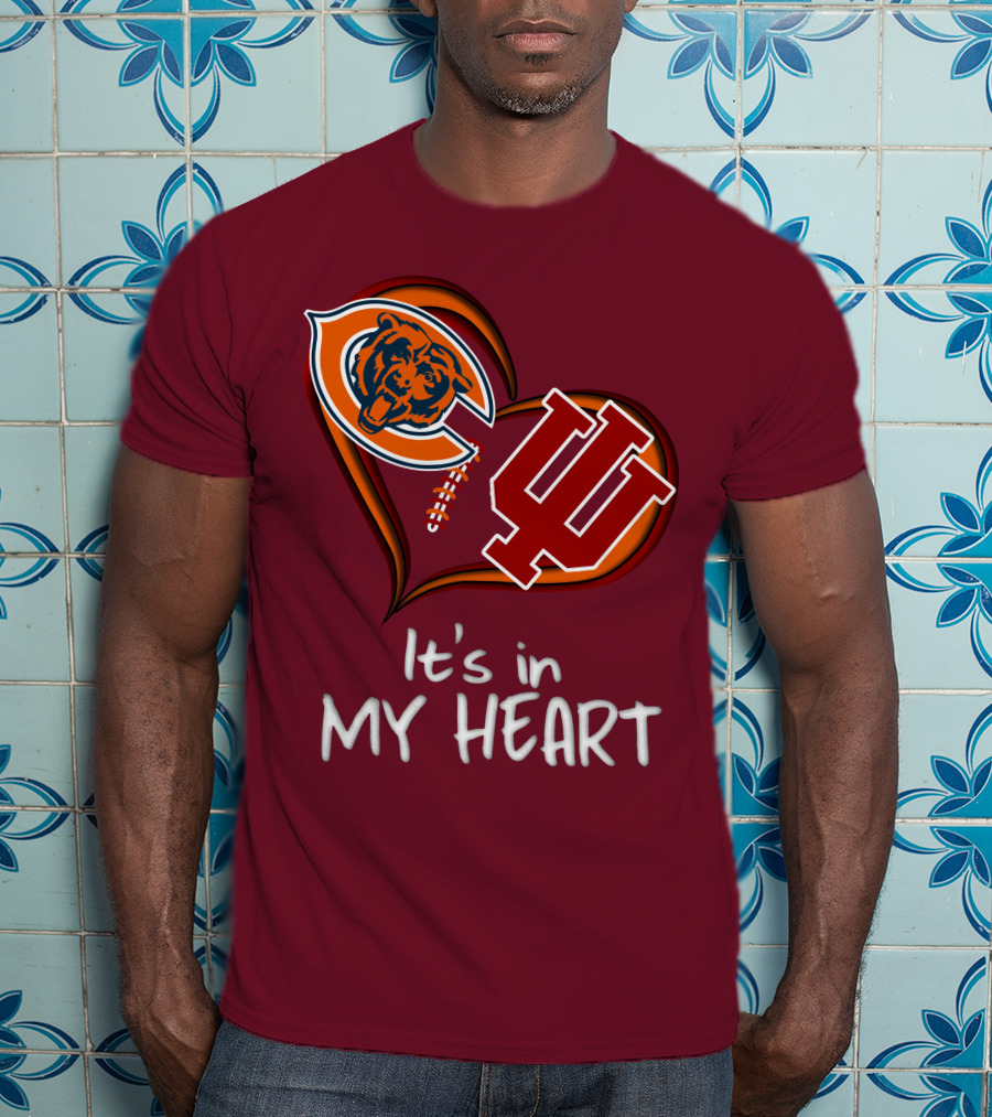 Bears Hoosiers It's In My Heart T-Shirt
