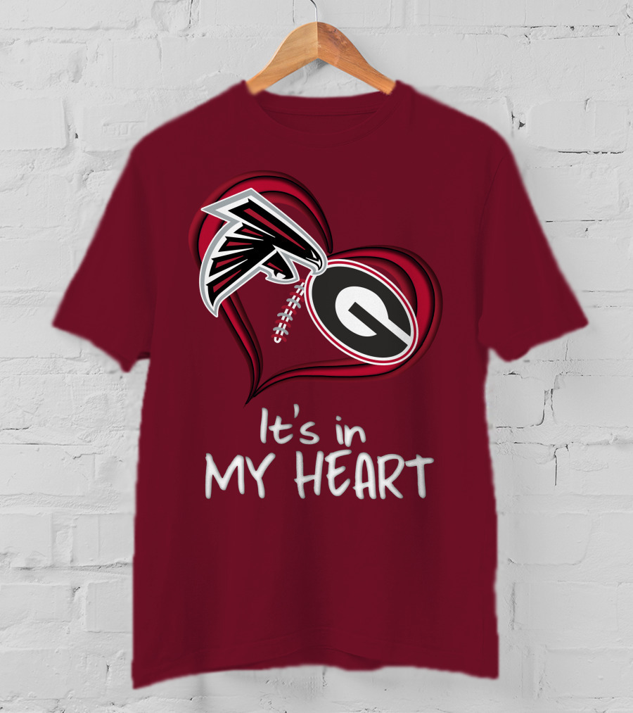 Falcons Bulldogs It's In My Heart T-Shirt