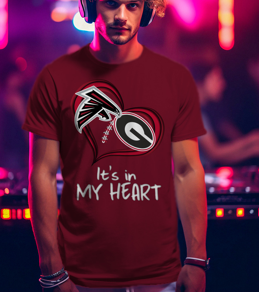 Falcons Bulldogs It's In My Heart T-Shirt