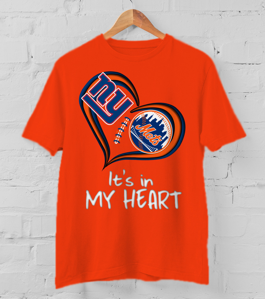NY Mets In My Heart T-Shirt