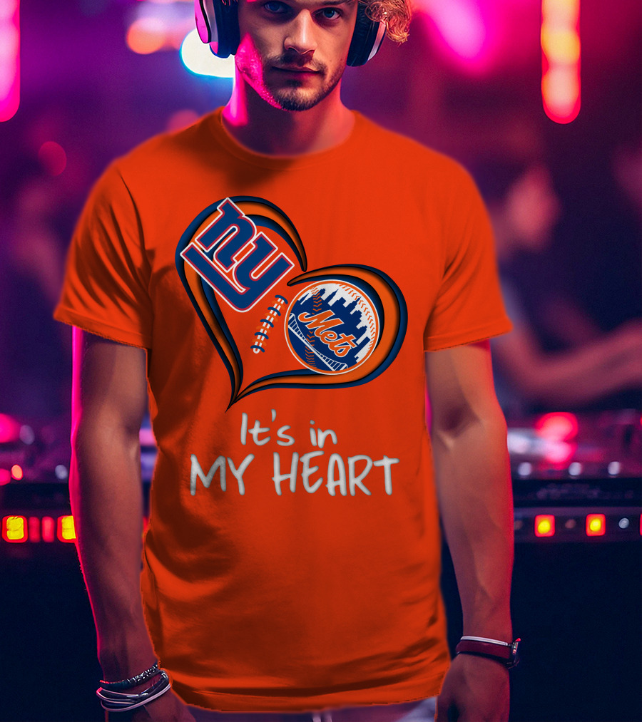 NY Mets In My Heart T-Shirt