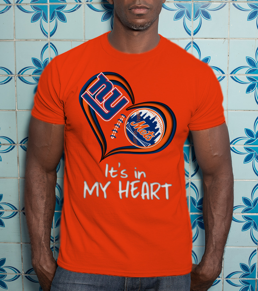 NY Mets In My Heart T-Shirt