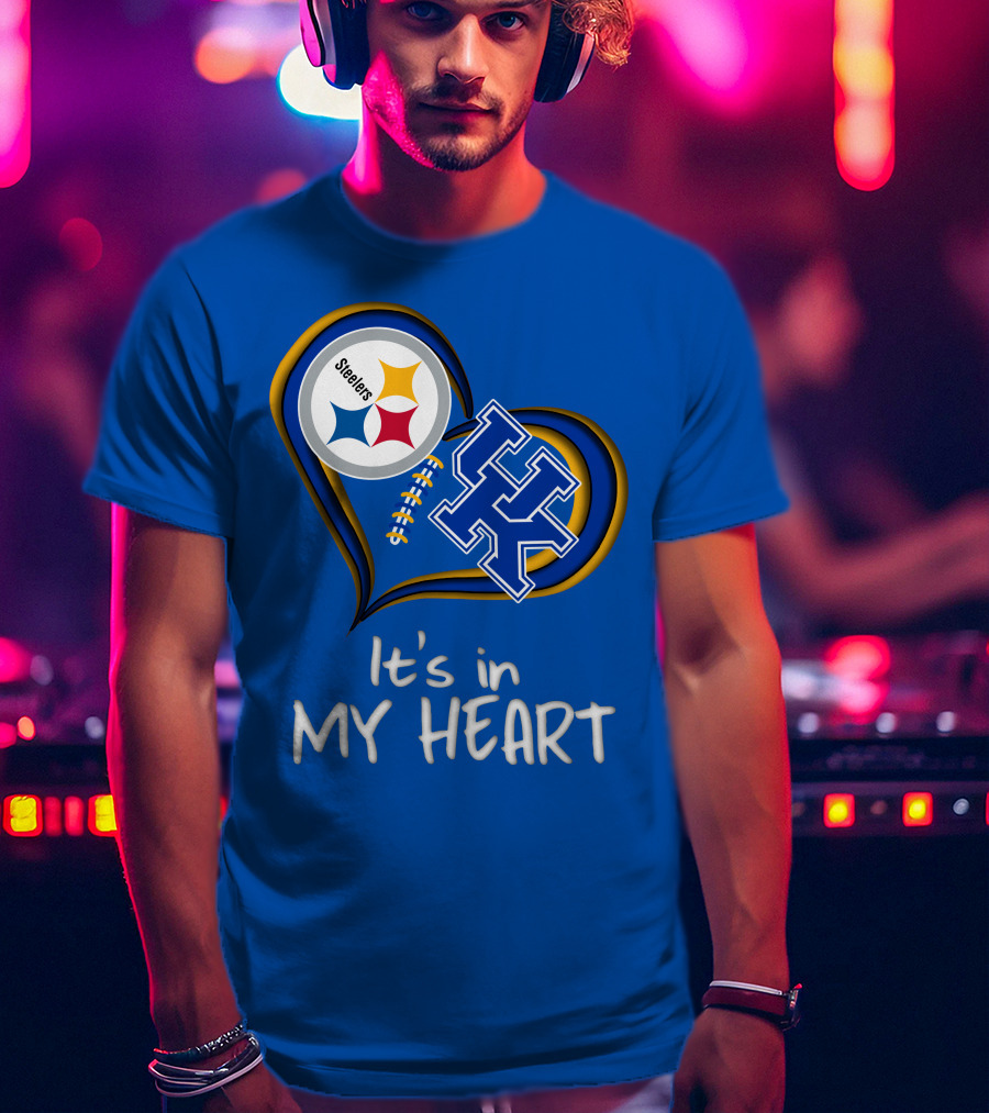 Steelers It's In My Heart Kentucky T-Shirt