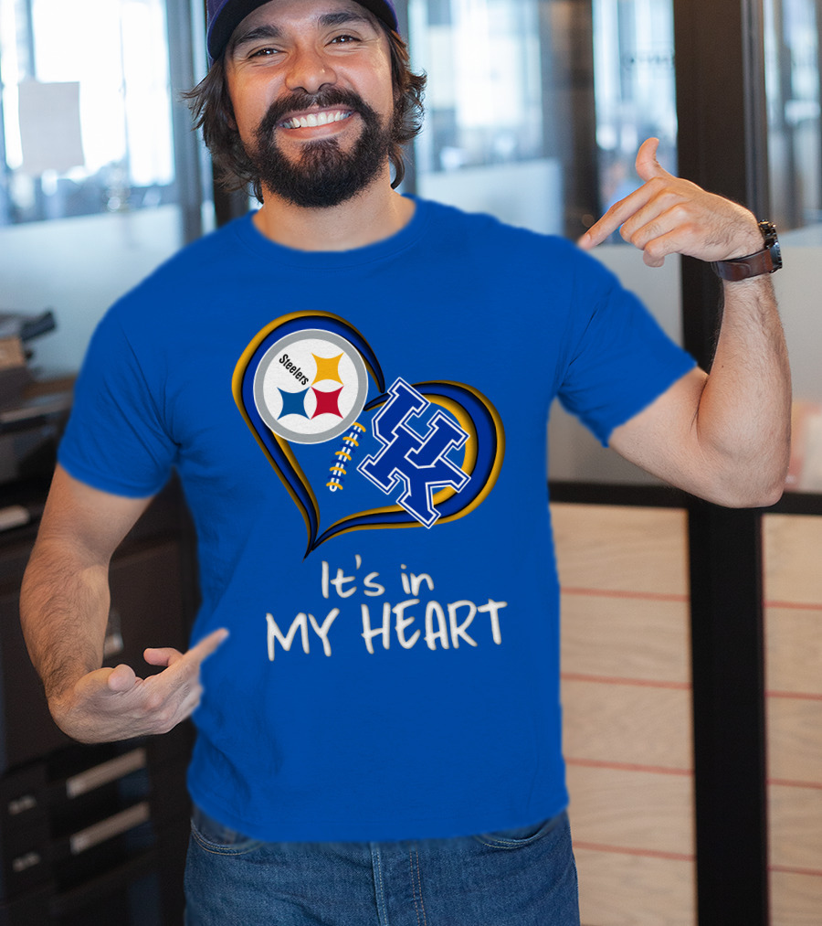 Steelers It's In My Heart Kentucky T-Shirt