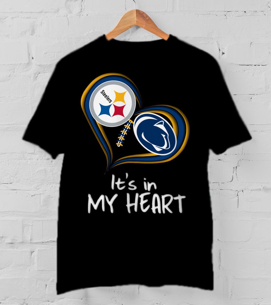 Steelers Penn State It's In My Heart T-Shirt